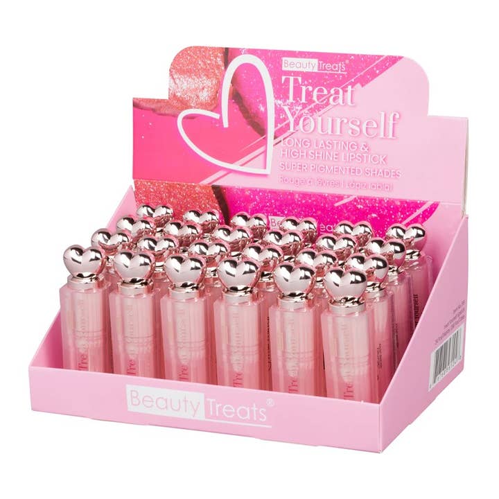 PINEAPPLE Beauty - Wholesale Lipstick - Beauty Treats 561 Treat Yourself High Shine Lipstick - 24 pc0