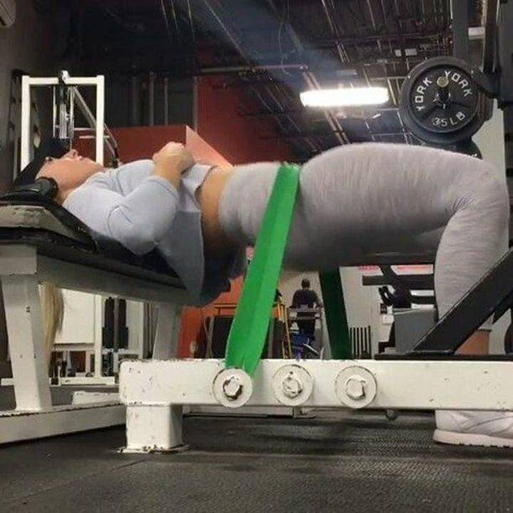 The X Bands - Wholesale Fitness Equipment - 1 3/4" Wide Green 100lb Resistance Loop Workout Band - Perfect for pull ups or hip thrusts