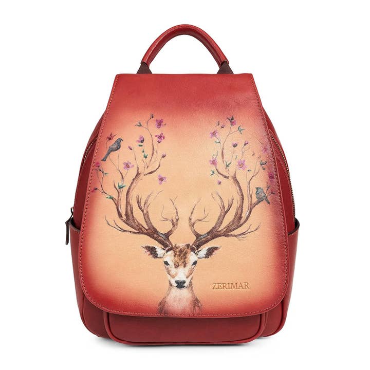 Zerimar Women's Leather Bag - Exclusive and Casual Engraved for wholesale by Zerimar 1942