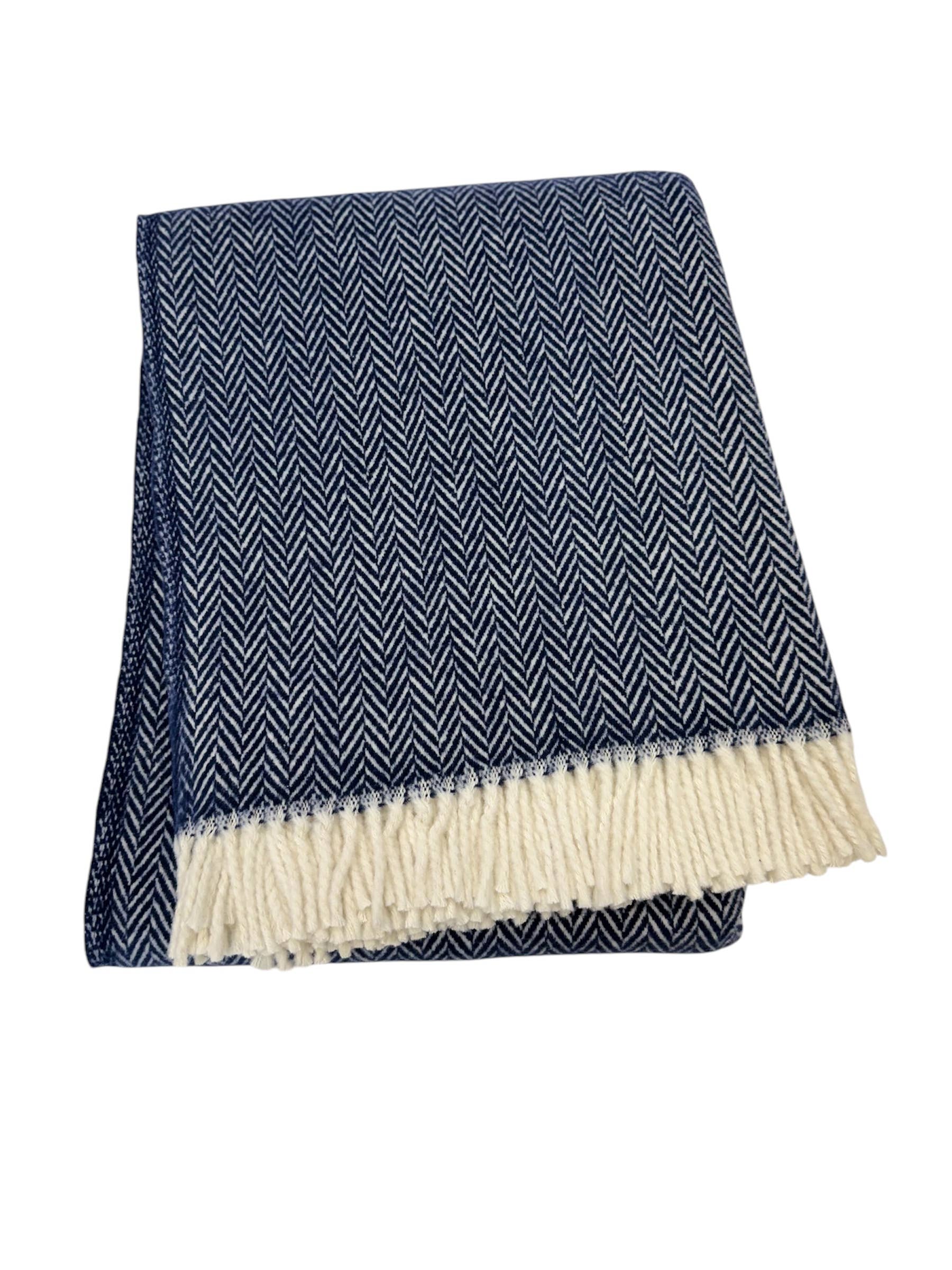 A Soft Idea - Wholesale Throw Blanket - 355 - Herringbone Plush Throw6