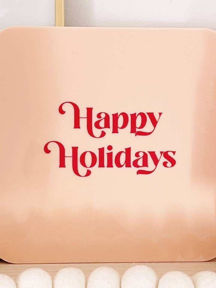 Happy Holidays Sign for wholesale by Proper Letter