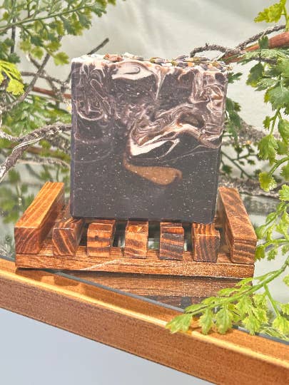 Wooden Soap Dish | Handcrafted Pine Soap Dish for wholesale by Bare Natural Soap Co