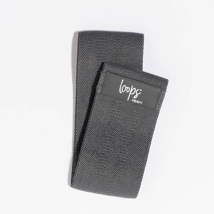 Reformer Loops – Engroshandel Yogabælte – Reformer Loops modstandsbånd - kulfarvet