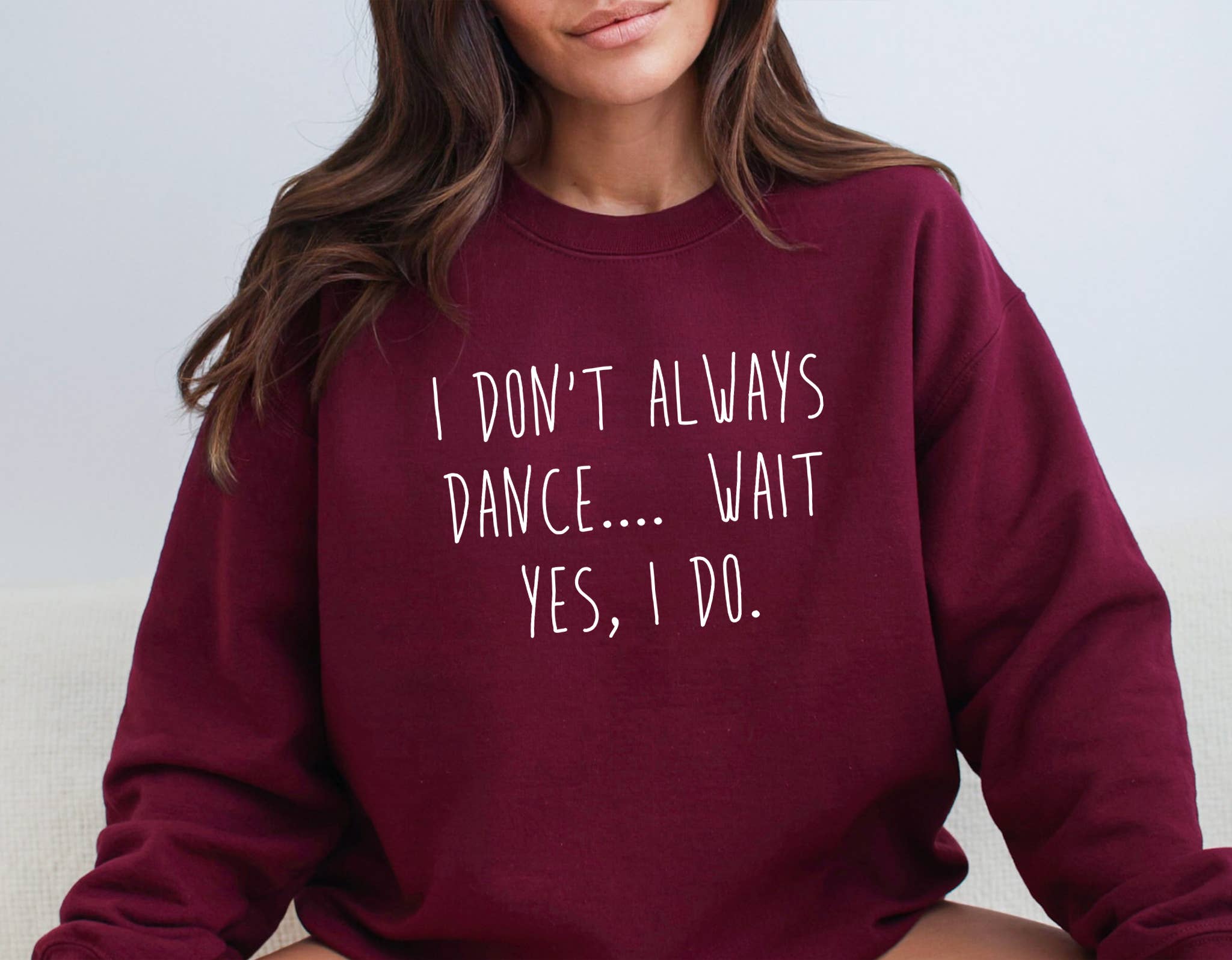 Tee Story - Venta al por mayor Sudadera con capucha - Mujer - Sudadera con capucha I Don't Always Dance, sudadera de bailarina, capucha de baile2