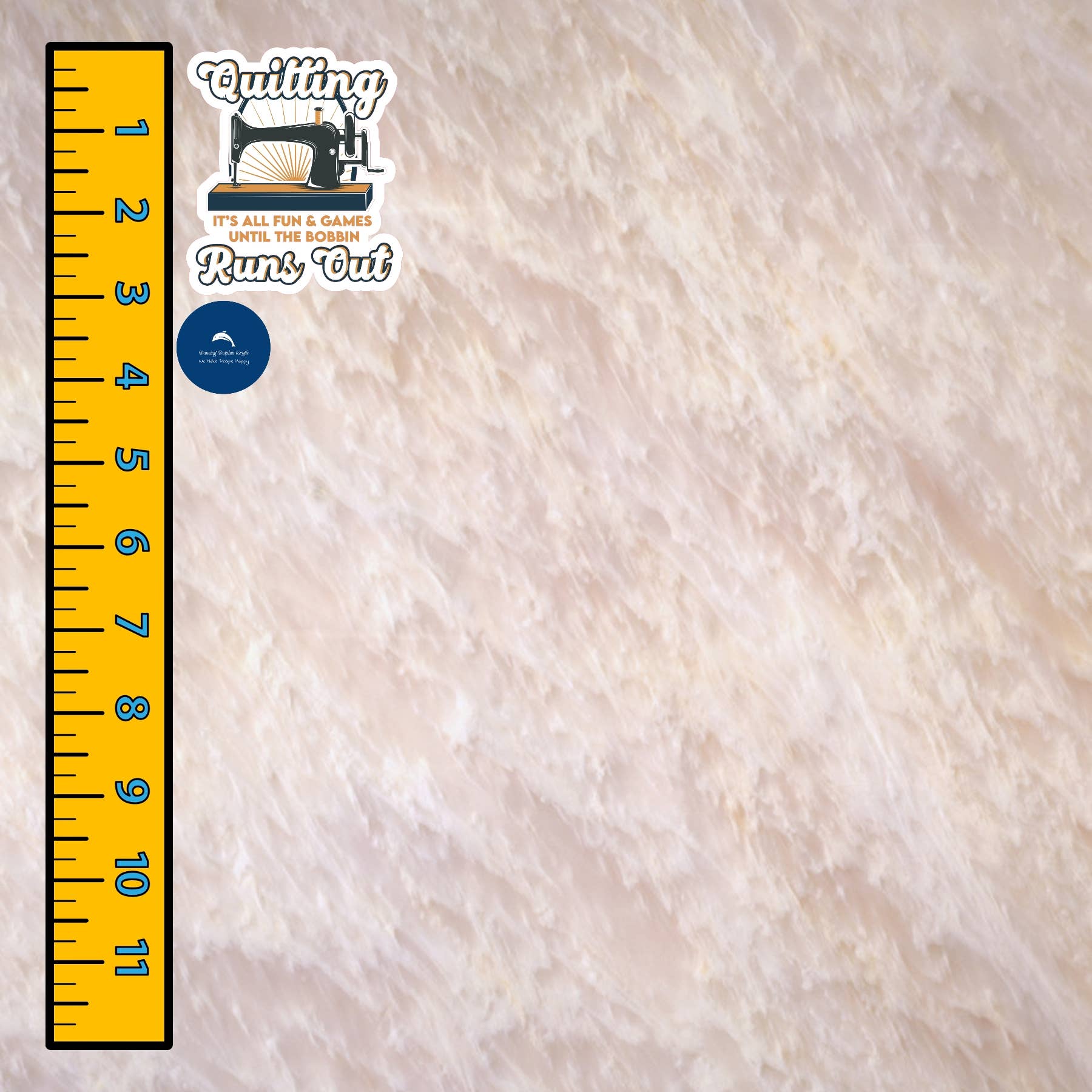 Dancing Dolphin Crafts – Engroshandel Klistermærke – Det er alt sjovt og spil, indtil spolen løber ud | Syning (Danish)9