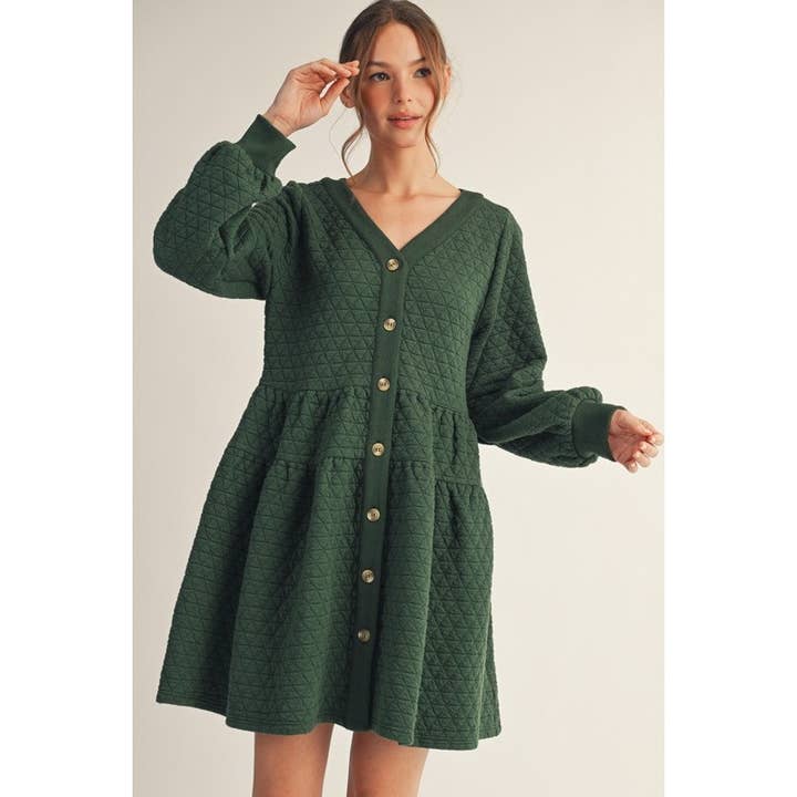 Robe décontractée texturée pour la vente par STYLE USA