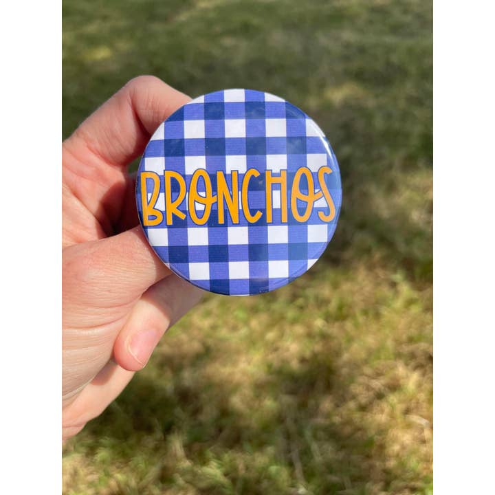 Branded Apparel - Wholesale Lapel Pin/Button - Custom Spirit Buttons 3 inch