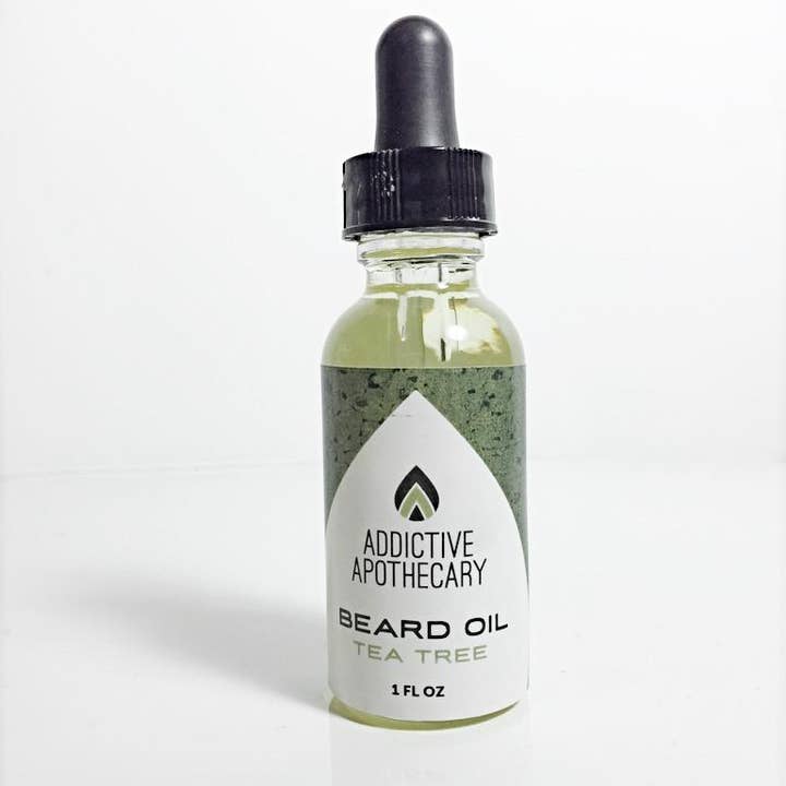 Tea Tree Beard Oil for wholesale by Addictive Apothecary