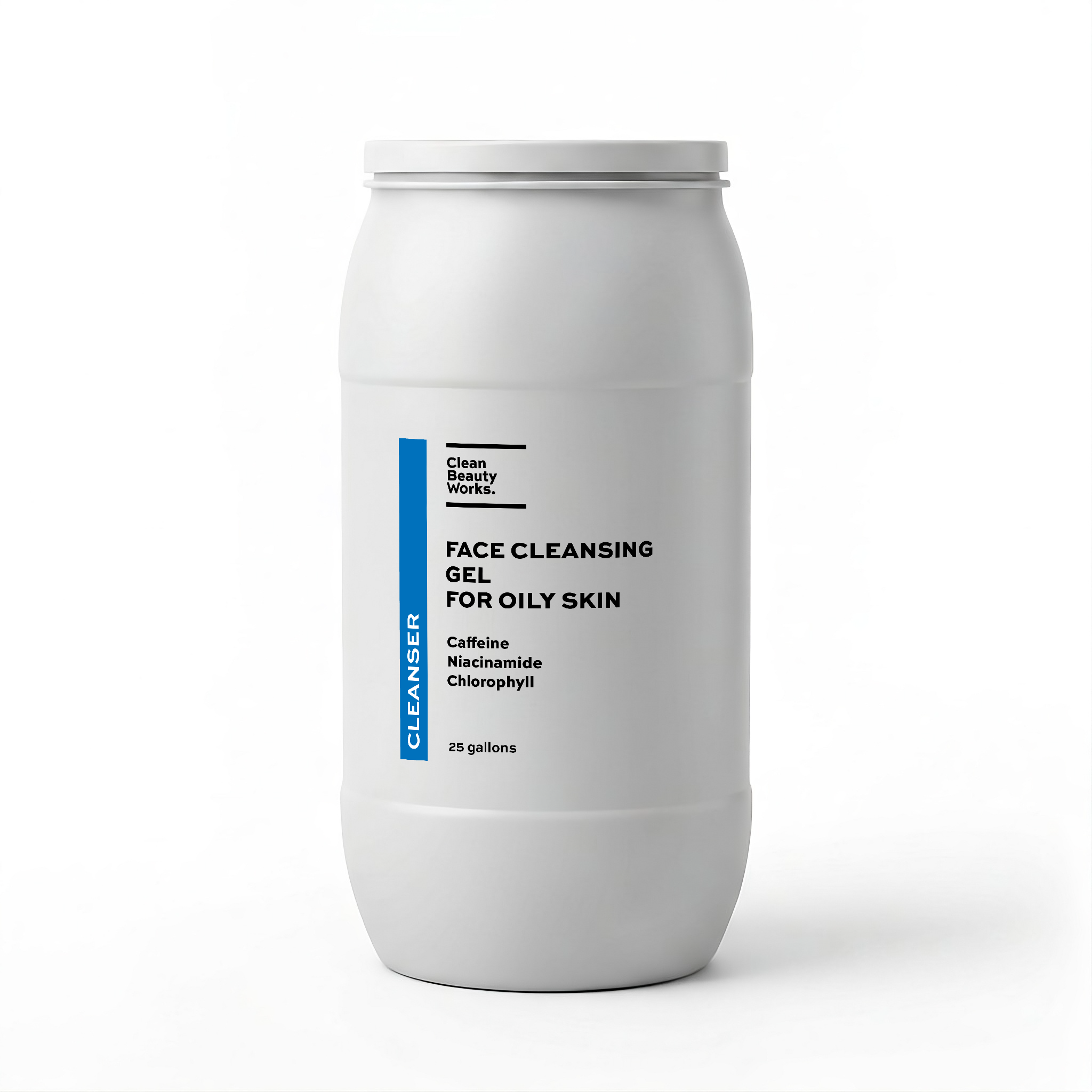 Clean Beauty Works. - Wholesale Facial Cleanser - Balancing Face Cleansing Gel for Oily Skin, Caffeine & Niacinamide4