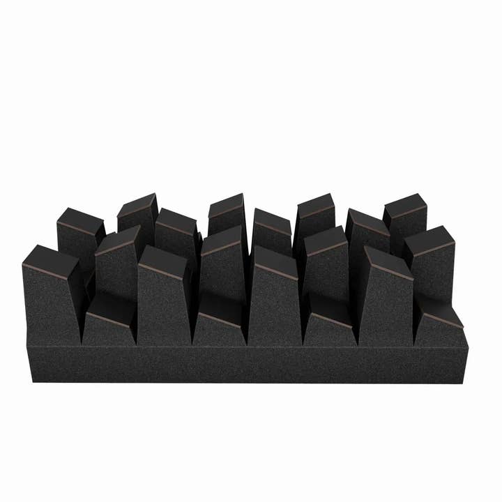 ATB-Sound sp. z o. o. – wholesale Dimensionell/3D-väggkonst – Sirius-HALF Akustisk Diffusor 20"x20"x6" | 2D QRD Ljud