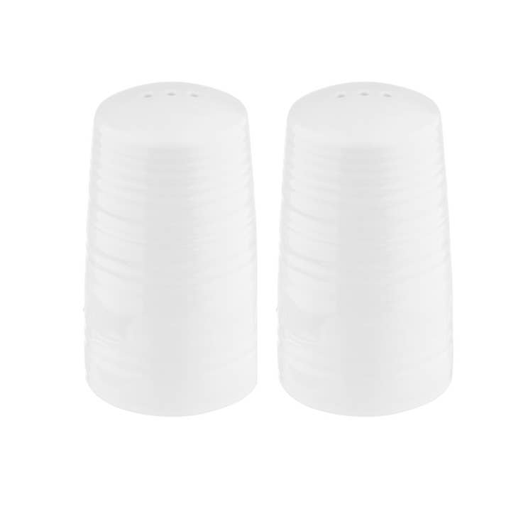 Pulito Collection 1.25 oz Salt & Pepper Shakers, Set of 2 for wholesale by TableCraft Products Company