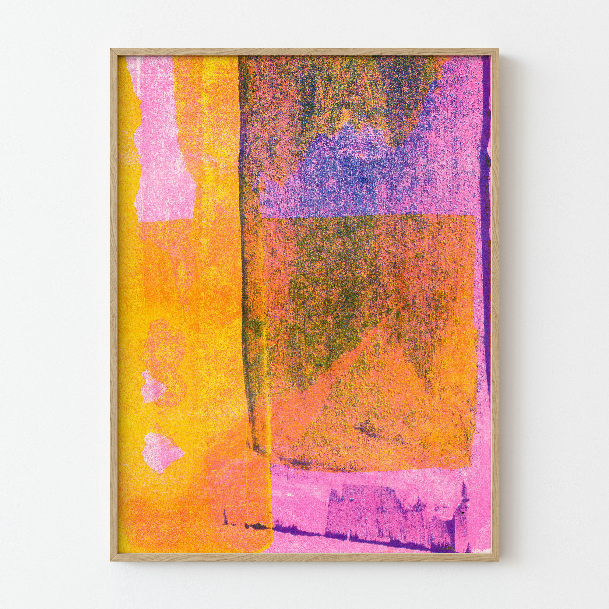 House Of Payne - Wholesale Art Print - Abstract Wall Art | Orange Wall Art | Colourful Art | Print2