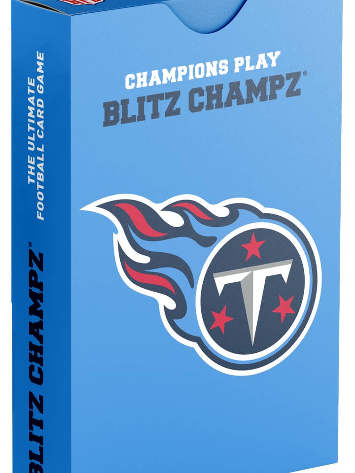 Tennessee Titans Blitz Champz card game for wholesale by Blitz Champz