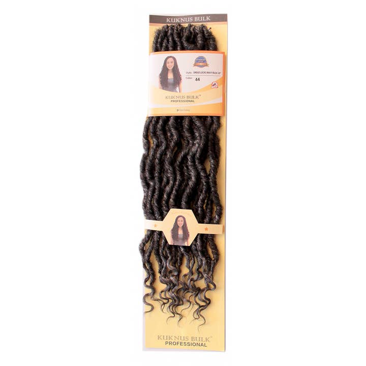 Fine Lines (UK) Ltd - Wholesale Hair extensions - DREADLOCKS WAVY BULK 20"6