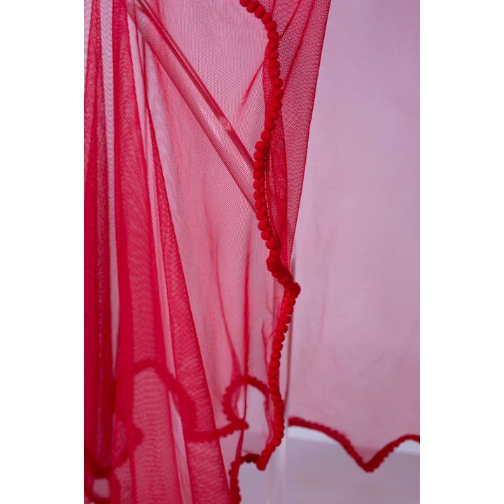 MR Complements - Wholesale Scarf - Women's - Castell tulle party shawl2