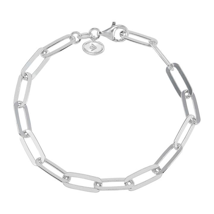 Silpada - Wholesale Link & Chain Bracelet - Silpada Falling Paperclips Bracelet, Sterling Silver1