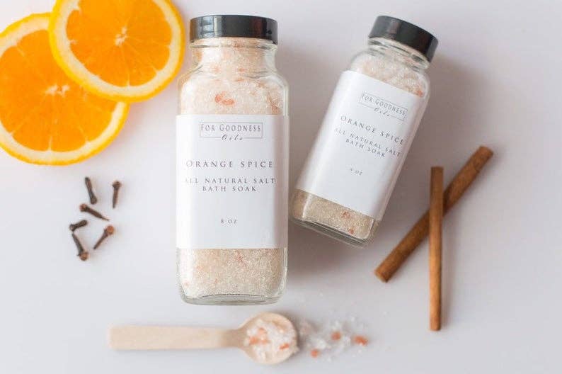 For Goodness Oils - Wholesale Bath Salts - Bath Salt Soak1