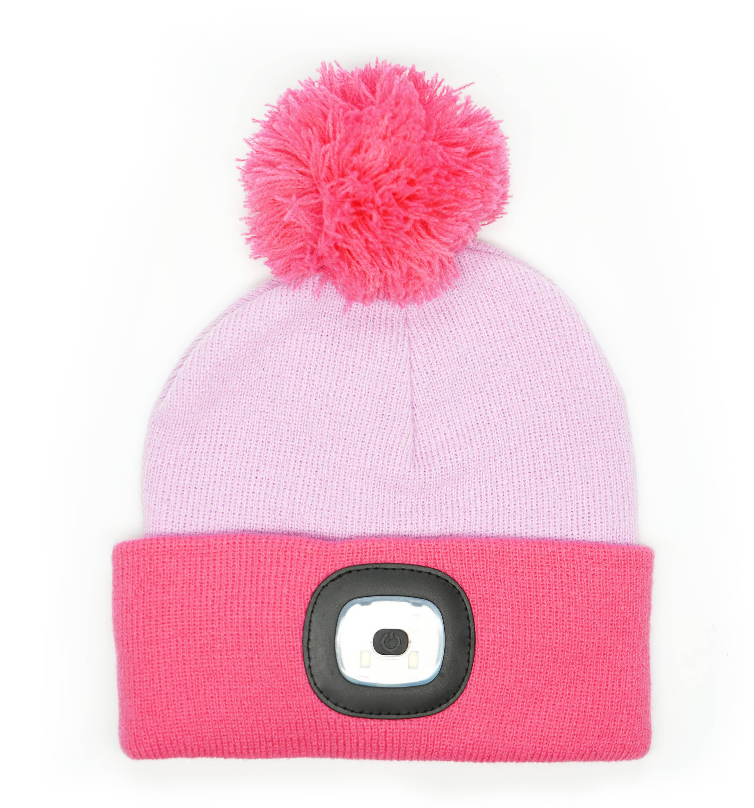 Wholesale Night Scope Kid's Rechargeable Led Pom Hat Open Stock for your  store - Faire