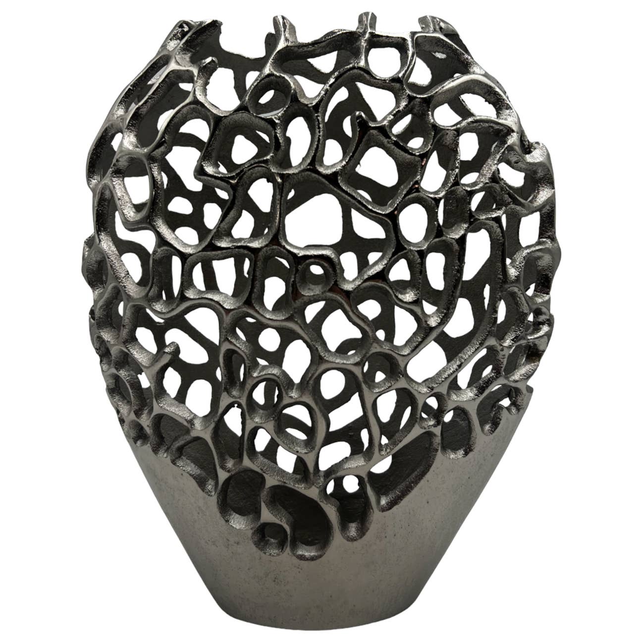 2626 Designs - Wholesale Vase - Aluminum Hollow-carved Birds Nest Flower Vase0