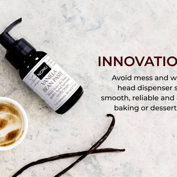 Mahdina - Wholesale Vanilla/Fruit Extract - Nomu: Vanilla Bean Paste 50ml (1.7 fl oz)3