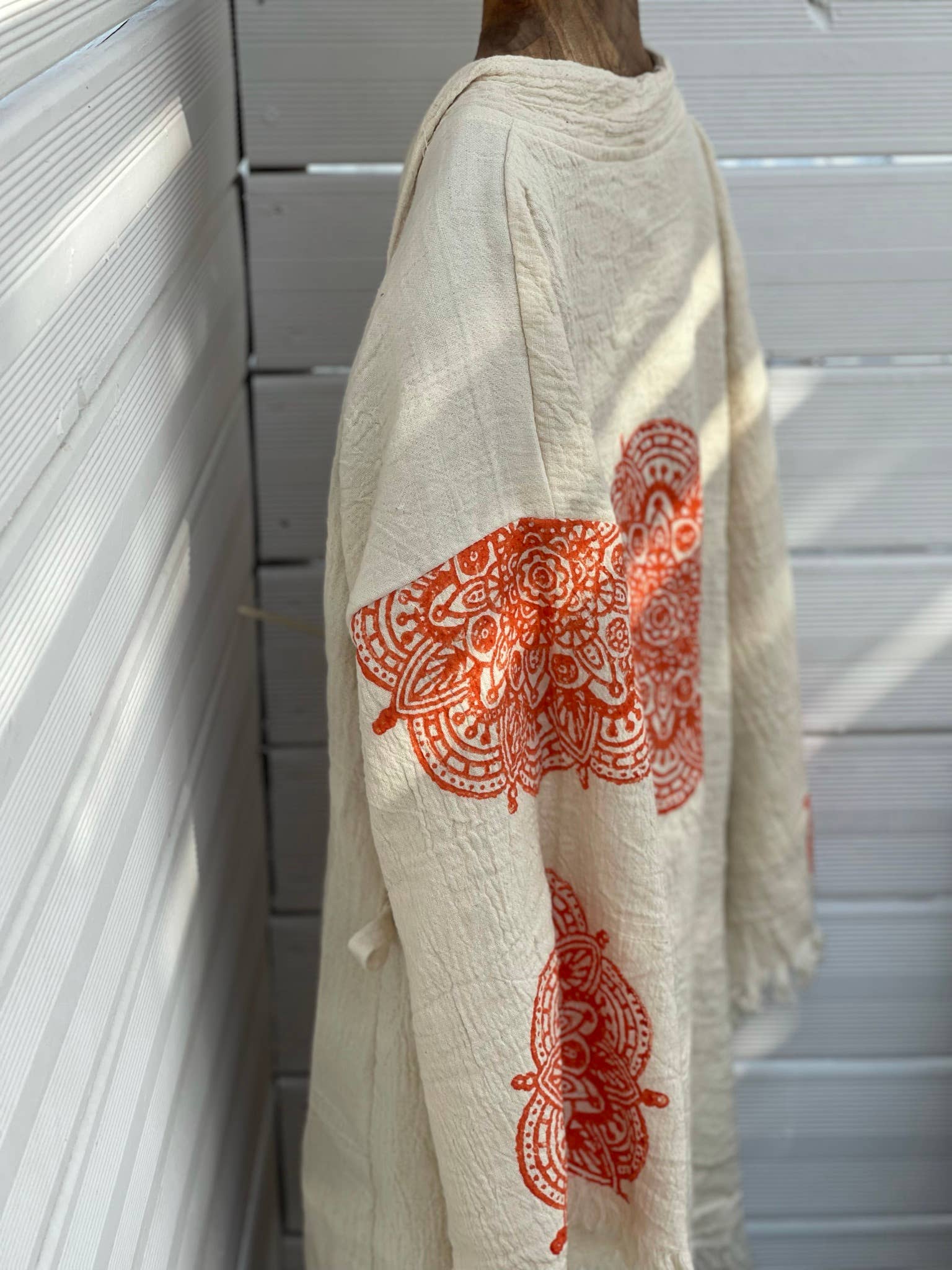 MARAÏS ATHENS - Wholesale Kaftan - Women's - Organic Cotton Peshtemal Kaftan Long Ethnic4