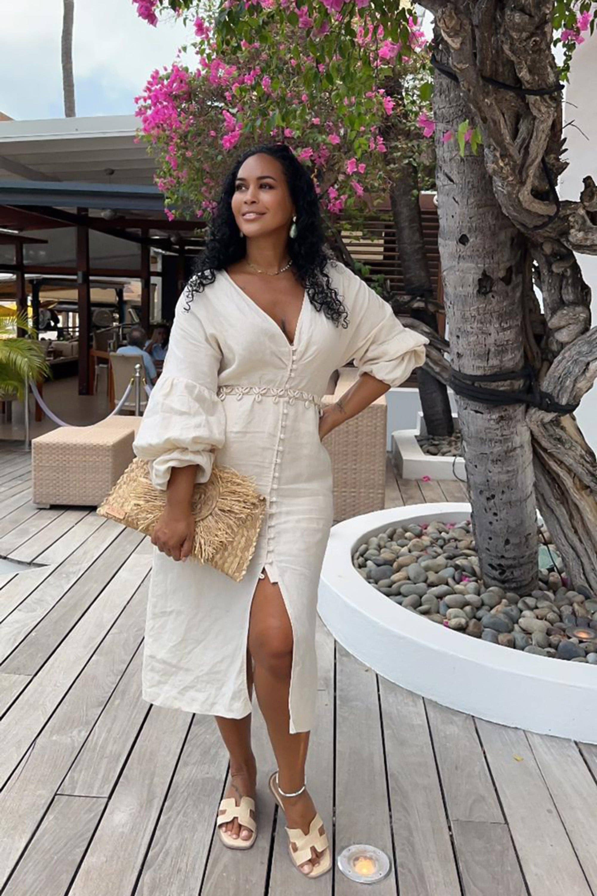 OCHIE - Wholesale Dress - Women's - San Souci Dress Linen7