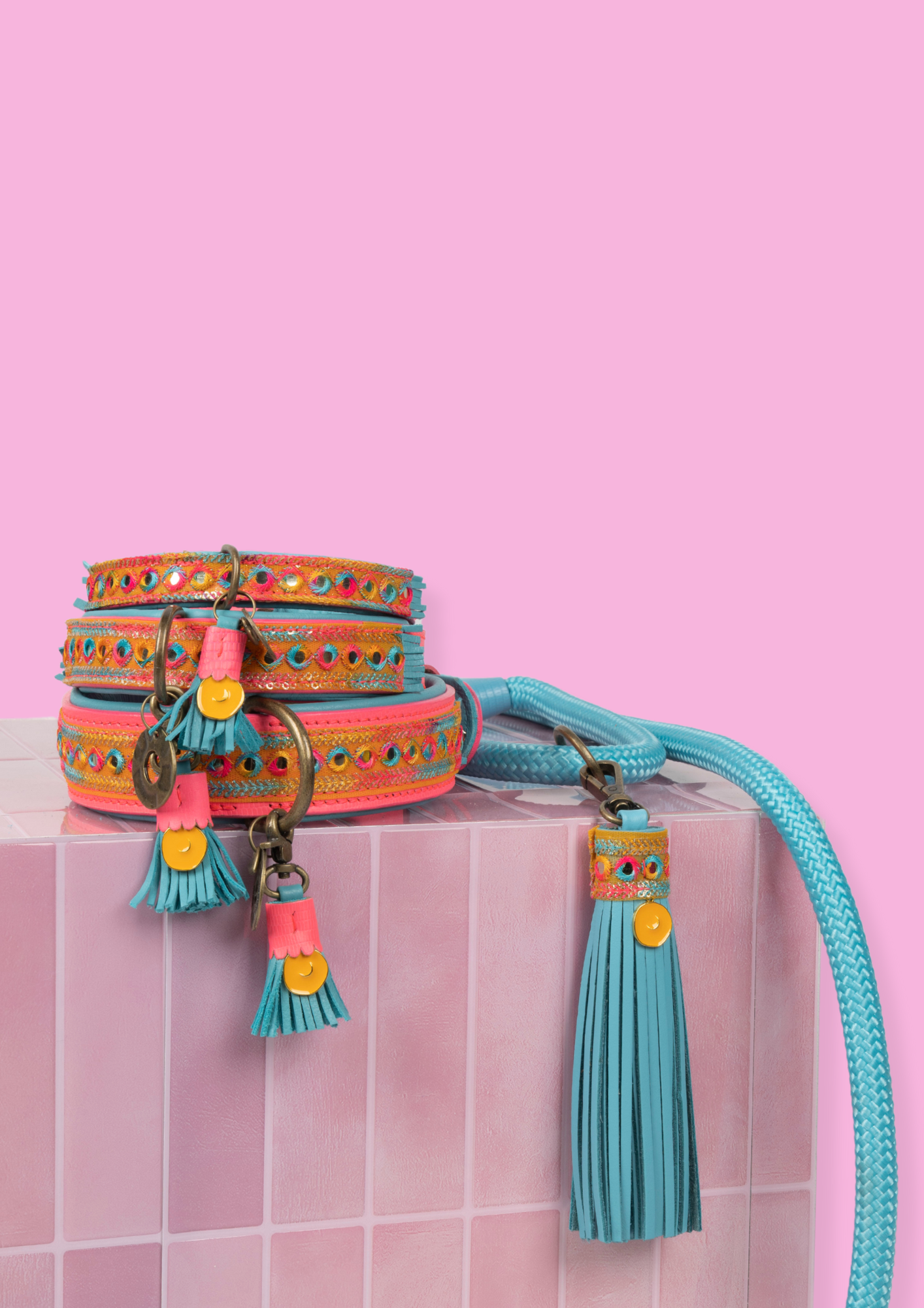 Dog with a Mission - Wholesale Pet Collar - Dog - Indian Summer Necklace9