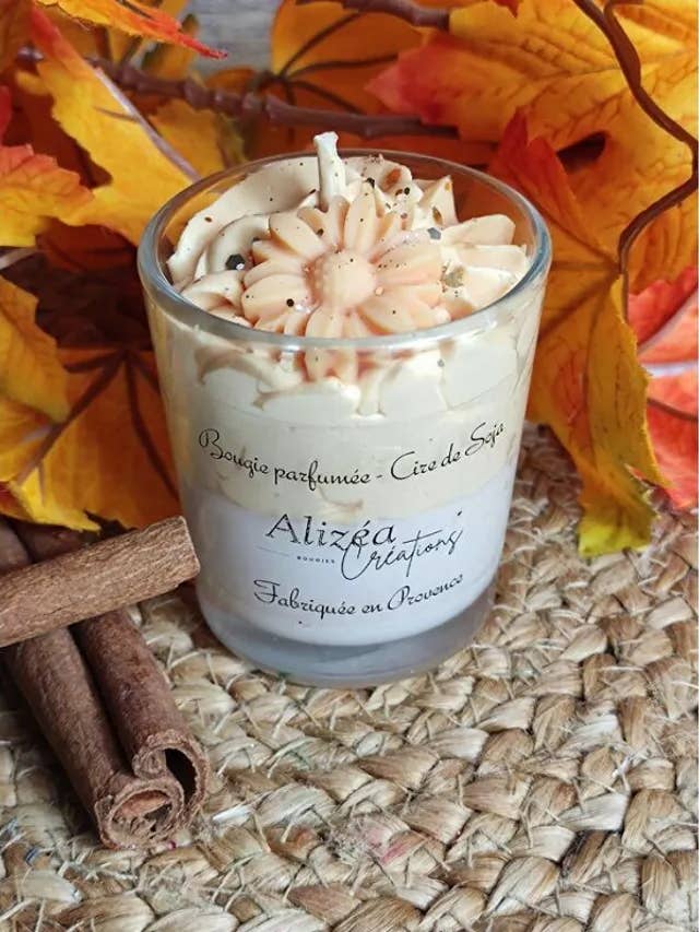 Kerze mein kleiner Sonnenblume für den Großhandel von LES CREATIONS D'ALIZEA