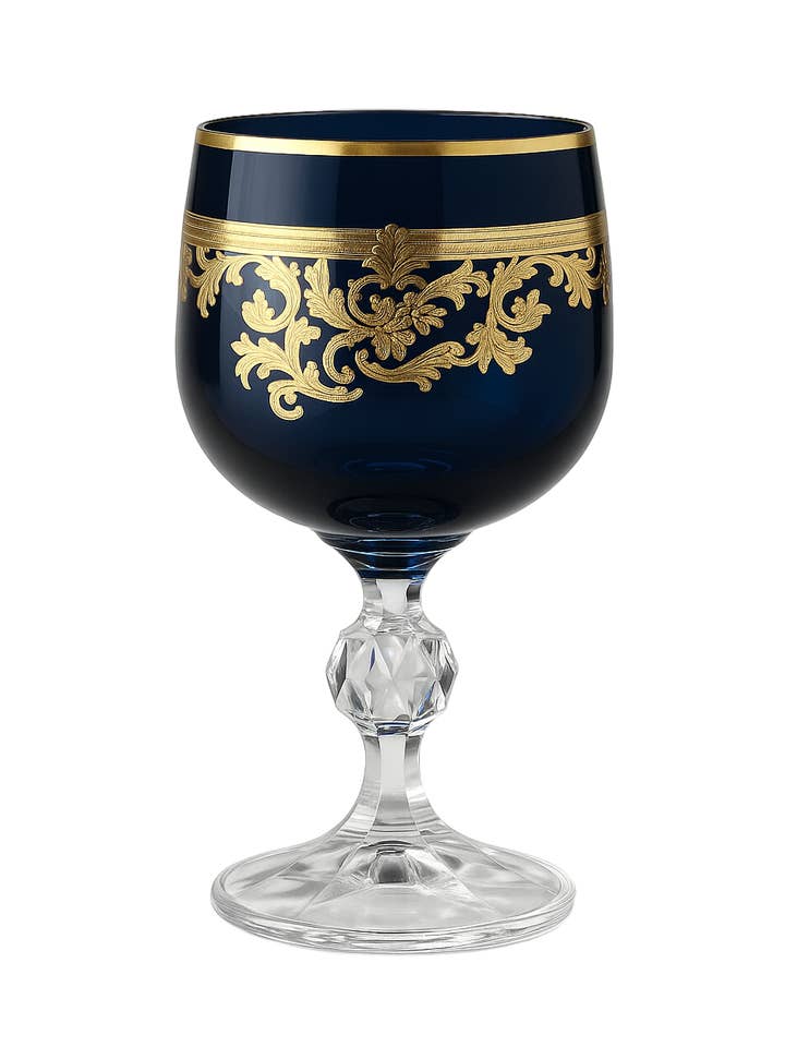 Gobelet Cordial Roccaré (Saphir de Minuit) pour la vente par Molten Majesty