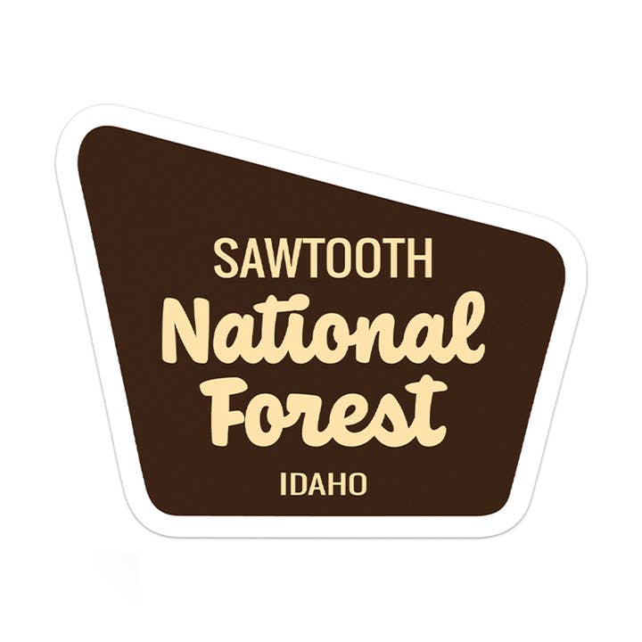 Albion Mercantile Co. - Wholesale Sticker - Sawtooth National Forest Sticker0