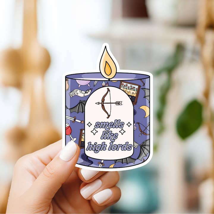 Market by Mari - Wholesale Sticker - Smells like Trope Candle Sticker4