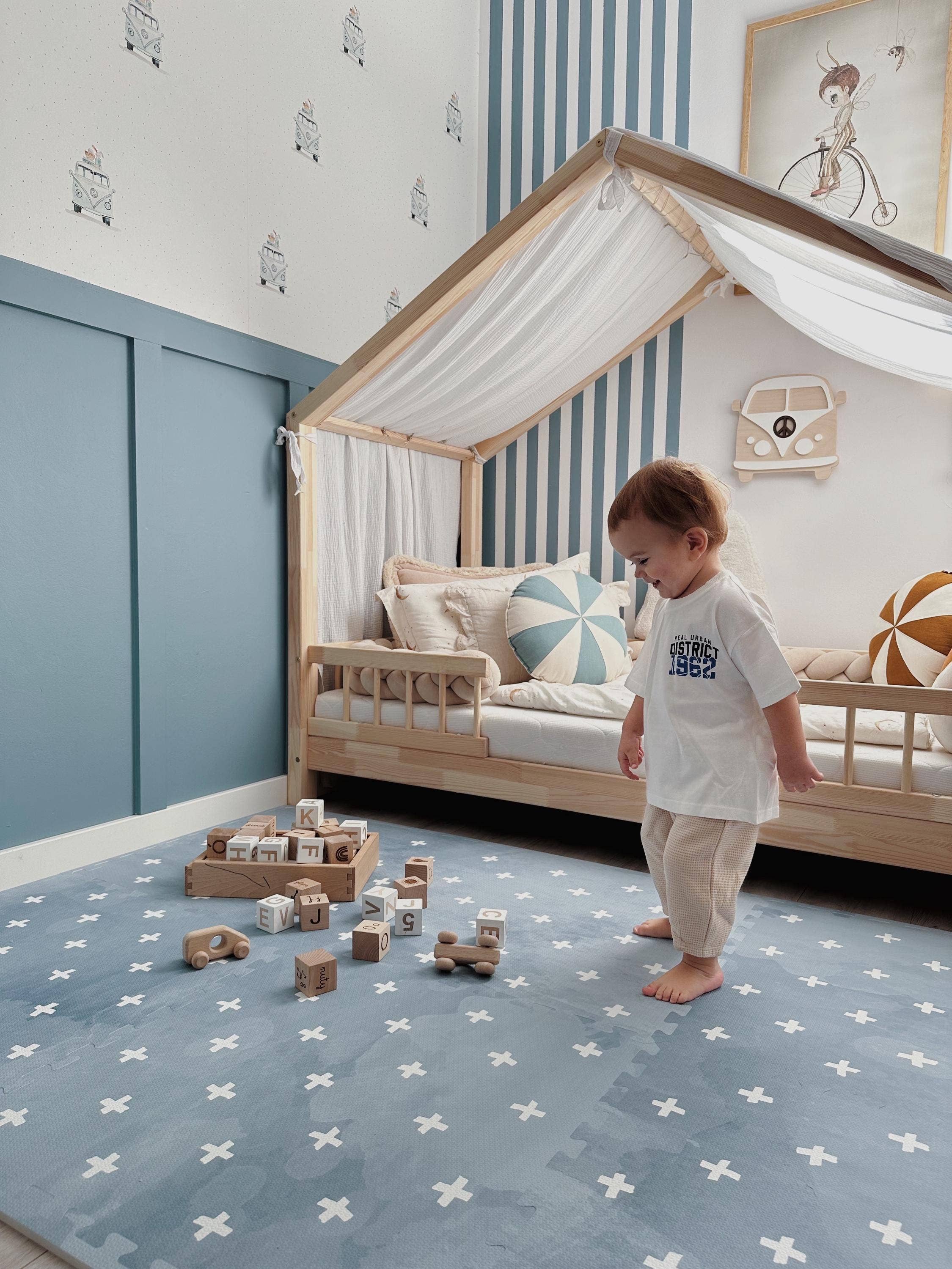 OLYA KIDS - Wholesale Play mat – Kids & baby - CROSS AZURE: Non-Toxic Eva Foam Puzzle Play Mat for Baby