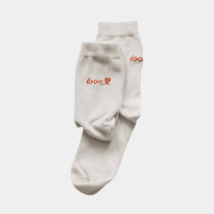 Love Adult Socks - 98% Organic Cotton for wholesale by Q for Quinn