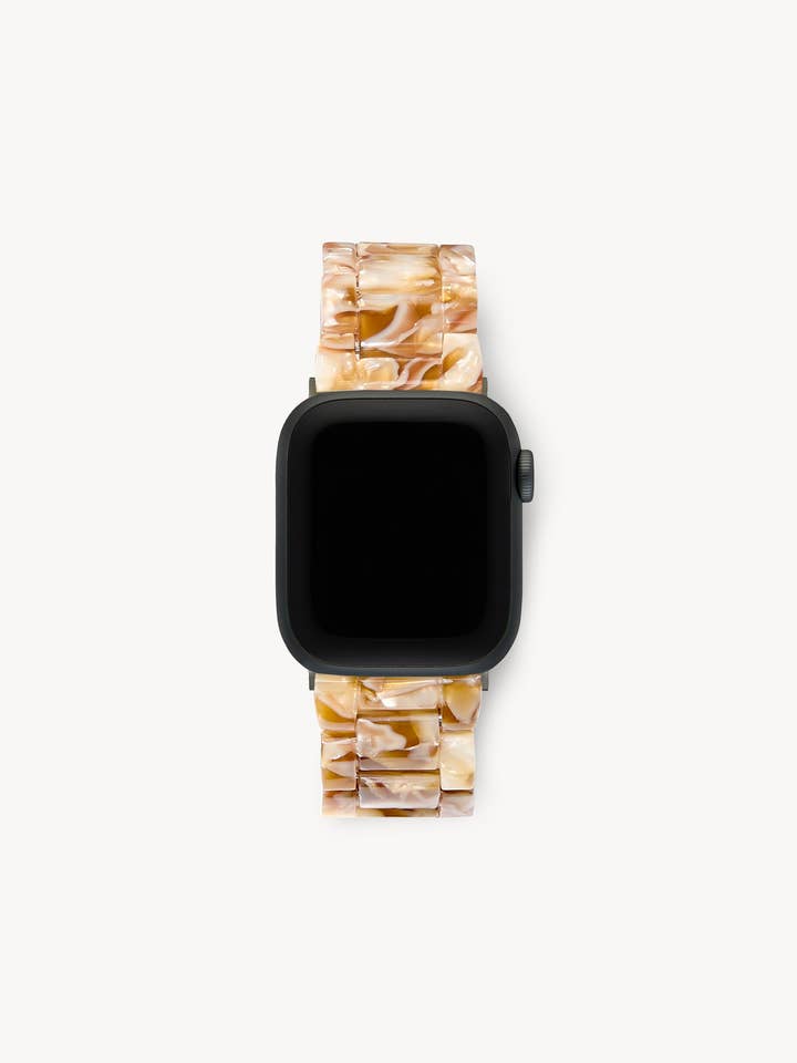 Bracelet Apple Watch en écaille de tortue Baja pour la vente par MACHETE