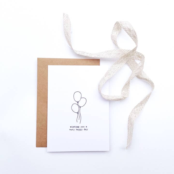 Önskar dig en lycklig dag kort för wholesale av Soul Paper
