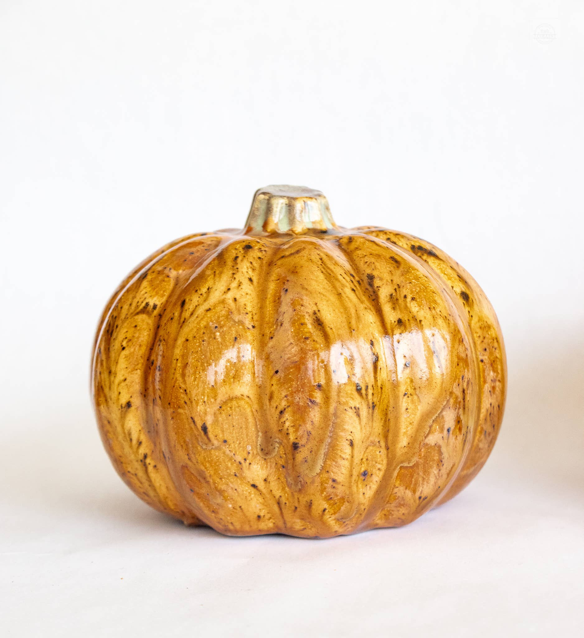 Prodigal Pottery - Wholesale Decorative Tabletop Object - Ceramic Pumpkin7