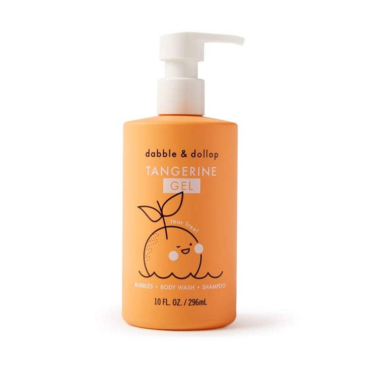 Dabble & Dollop® - Wholesale 2-in-1 Shampoo & Body Wash - Baby - Tear-Free Shampoo, Body Wash, & Bubbles - Tangerine