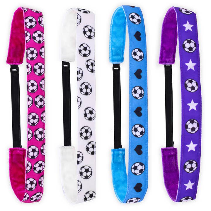 Frog Sac - Wholesale Fashion Headband - Kids - Adjustable No Slip Soccer Headbands