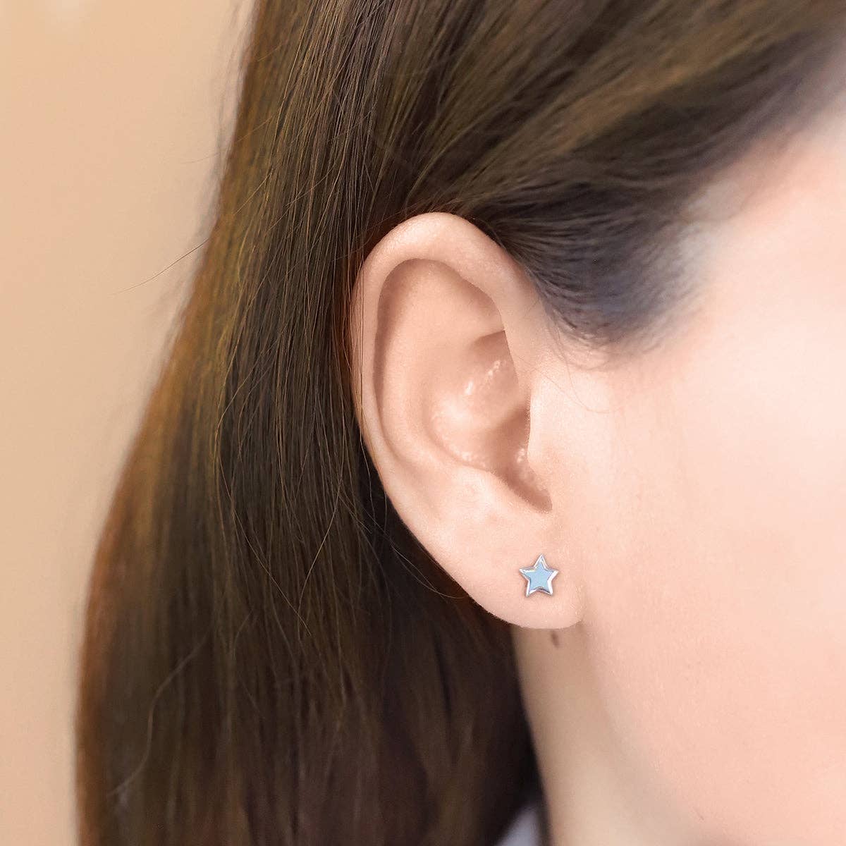 Boma Jewelry - Wholesale Stud/Post Earrings - Star Stone Studs (EA 1194)3