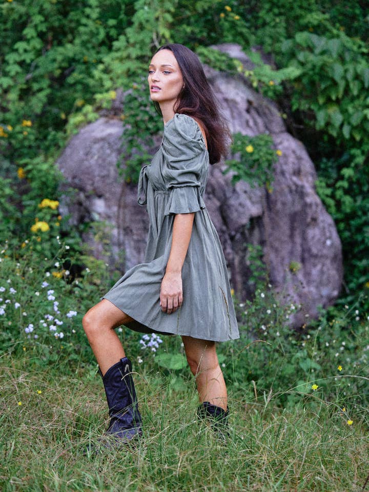 Stevie Aura - Wholesale Dress – Women's - Jade Mini Dress1