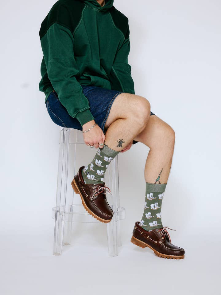 Bonfolk - Wholesale Socks - Unisex - Shrimp Boots1