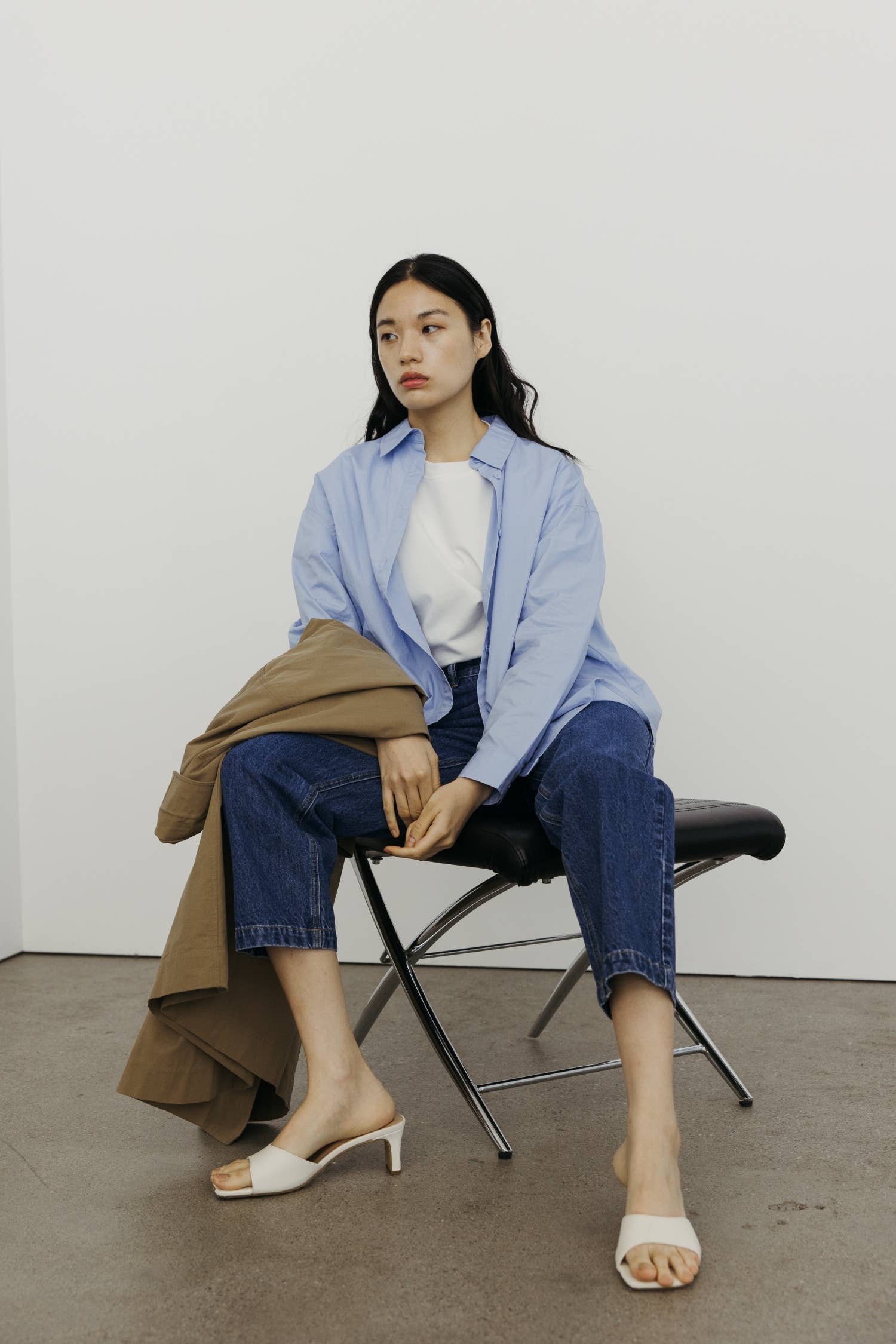 MOD REF - Wholesale Button Down Shirt - Women's - The Ema Top | Collared Button-Down Top16