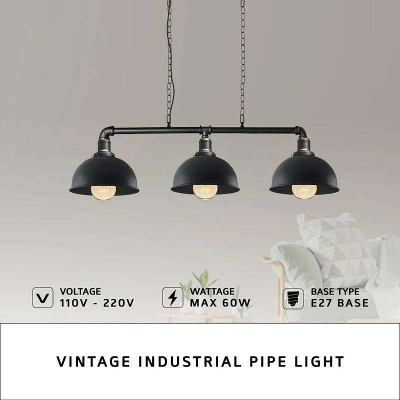 Ledsone - Wholesale Chandelier/Hanging Light - Industrial Steampunk Pipe Lighting Fixture3