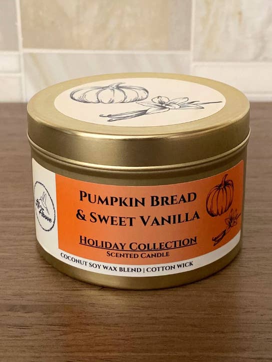 Pumpkin Bread & Sweet Vanilla - 6 oz for wholesale by Lit From Above