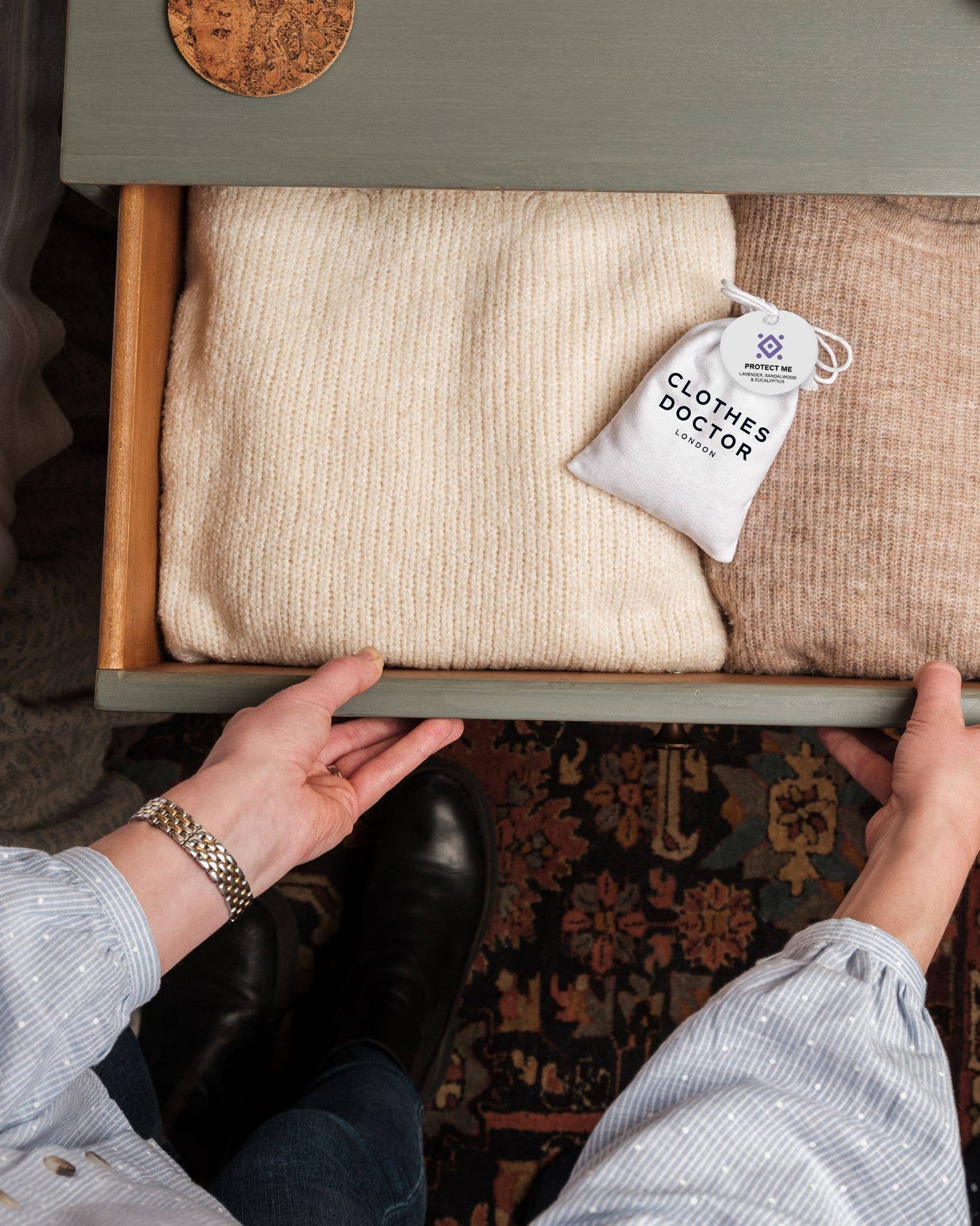 Clothes Doctor - Wholesale Air Freshener - 'Protect Me' Natural Scent Bag x32