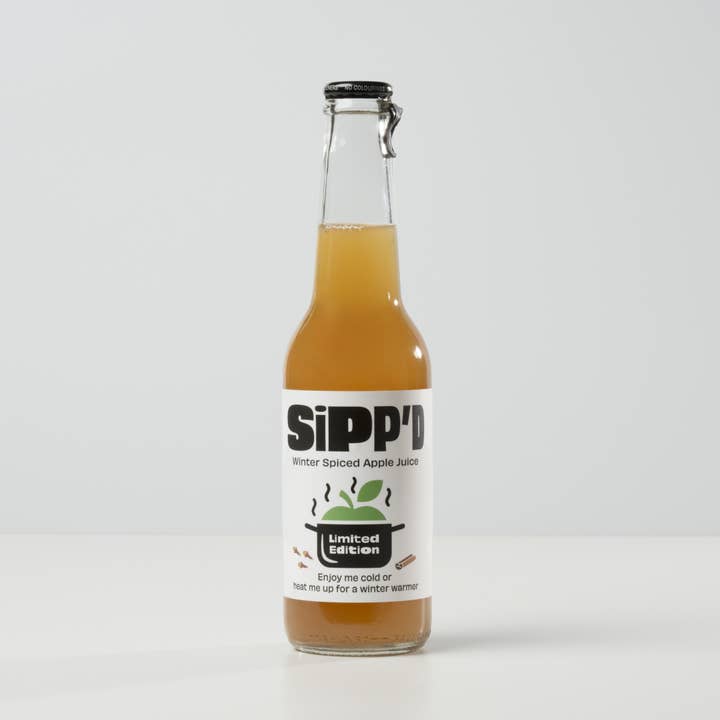 Sipp'd Drinks – wholesale Fruit juice – Seasonal Winter Spiced Apple 1
