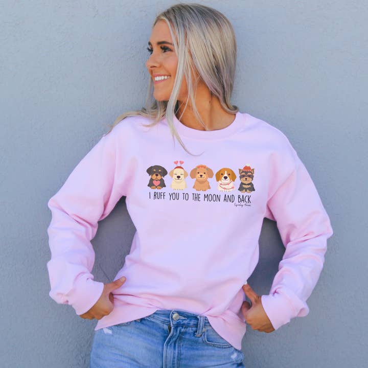 I Ruff You to the Moon and Back for wholesale by Squishy Faces