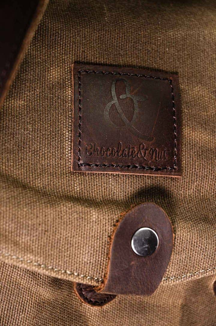 Chocolate&Nut – Saco de viagem - Unissexo por atacado – Mochila de lona Denver4