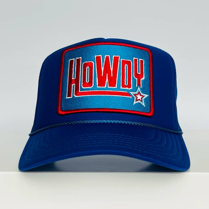 Howdy - Stars & Stripes (Blue) for wholesale by Port Sandz