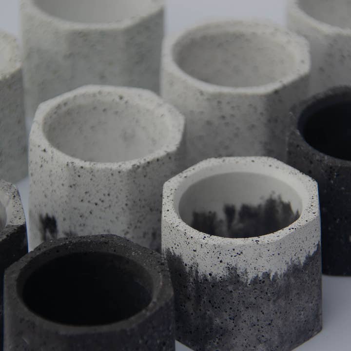 Studio Terra UK – wholesale Plant pot – Mini succulent pot tea light holder5